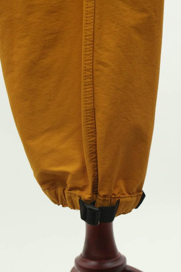 ナイロンベルト付きツイルパンツ(イエロー) - 3_58ef4d03-9549-48df-aa94-b1c5df979438
